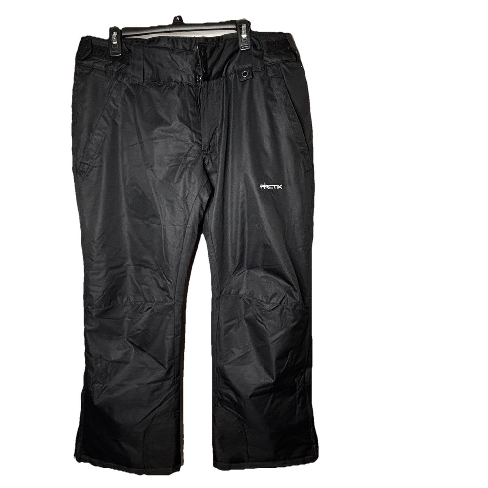 Arctix Women's Size Large Insulated Snow Pants Black Inseam 29 Waist 36 Winter